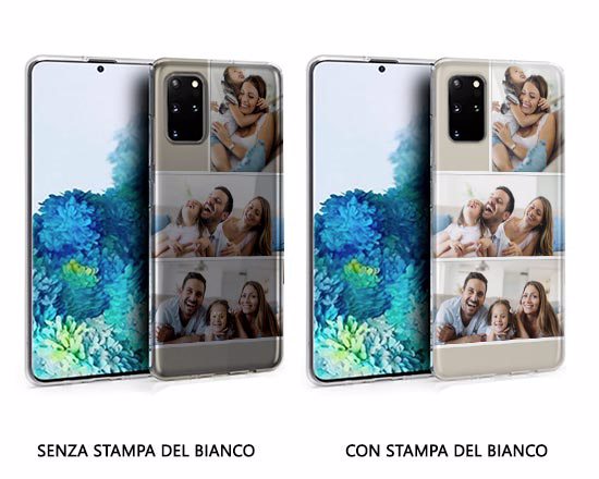 Collage per cover personalizzata samsung s20 Plus