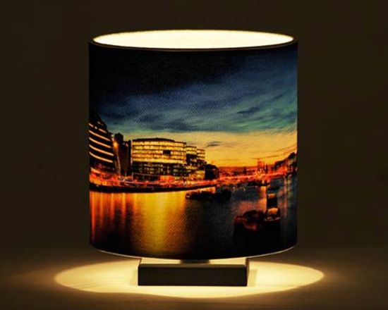 Fotolampada tondapersonalizzata con stampa