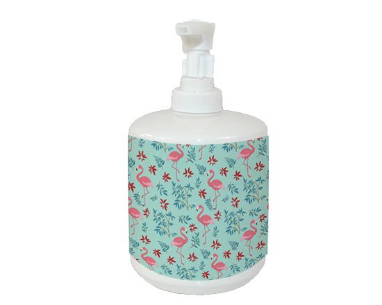 Dispenser sapone Fenicotteri rosa