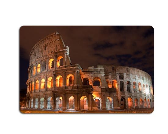 Zerbino personalizzato con foto colosseo