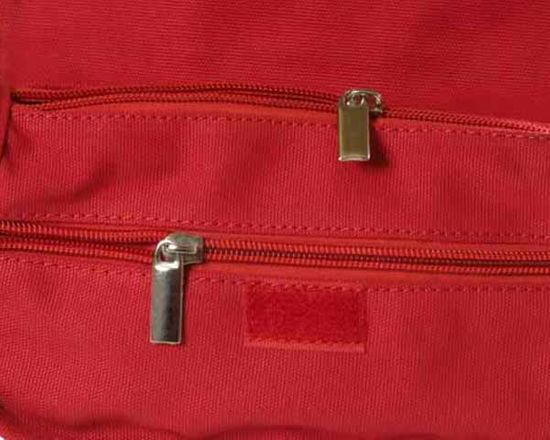 Borsello in cotone con stampa fotografica