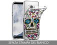 Cover trasparente Samsung S8 Teschio