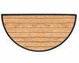 Zerbino personalizzato con grafica legno