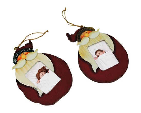 babbo natale in legno da personalizzare