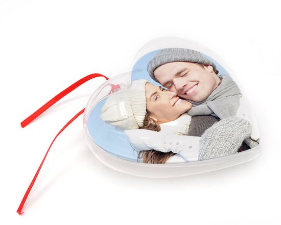 crea la tua pallina personalizzata a aforma di cuore