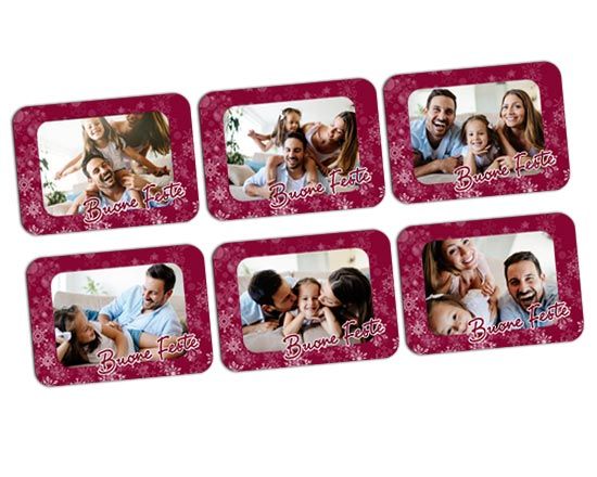 calamite personalizzate rettangolari con foto e grafiche