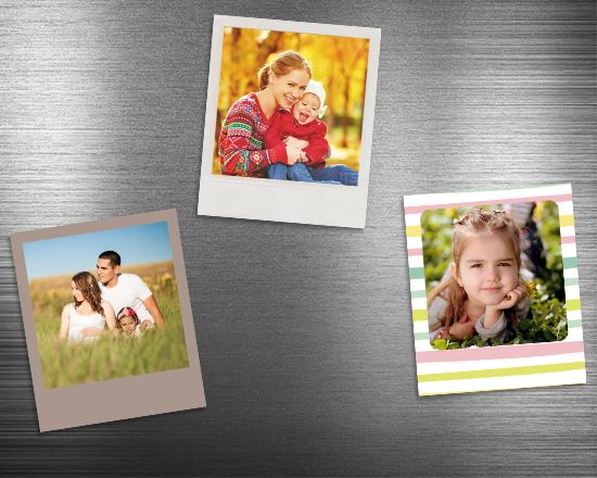 foto e immagini su calamite polaroid