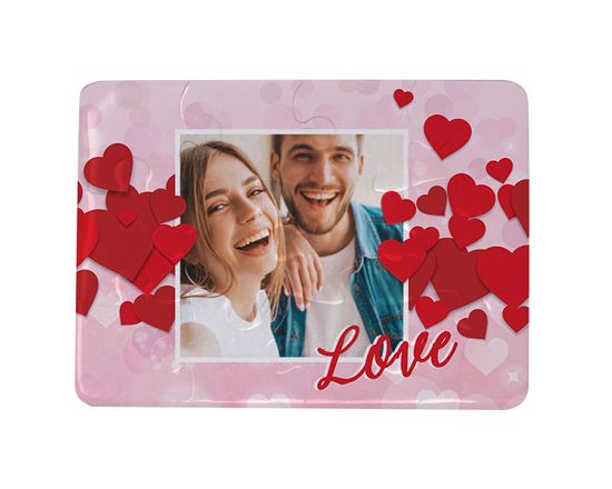 Puzzle magnetico 18x13 Storm of hearts