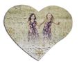 Il puzzle con foto in legno dalla forma a cuore