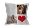 Cuscino classico con 4 riquadri da personalizzare con foto e testi