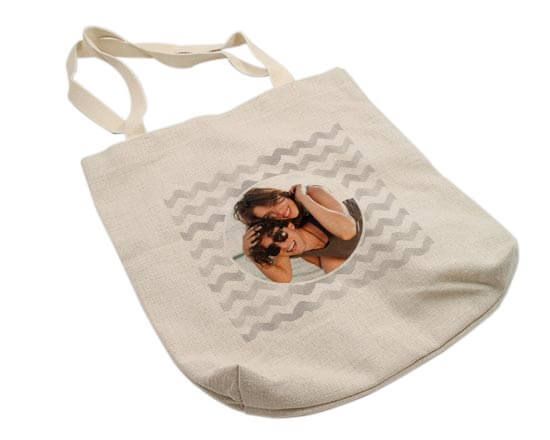 Borsa shopper da personalizzare con foto