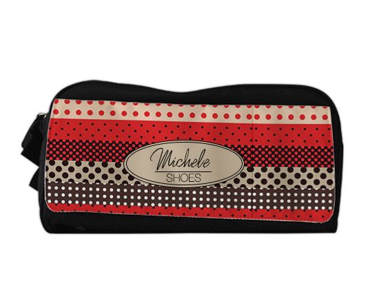 Borsa portascarpe Pois rossi