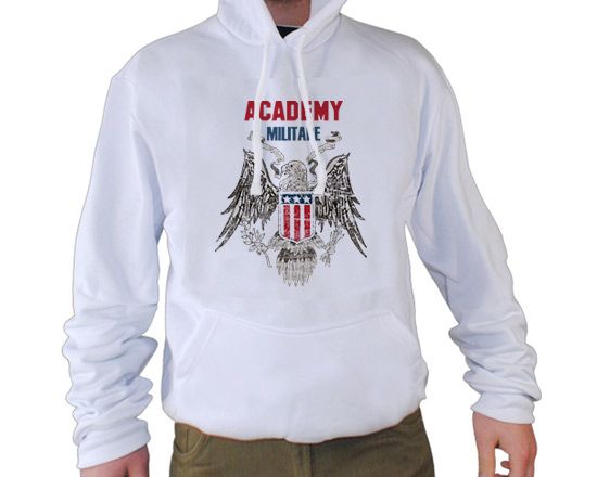 Felpa Academy militare