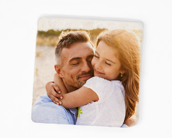 Sorprendi il tuo papà con questa mattonella vintage personalizzata, con le vostre foto