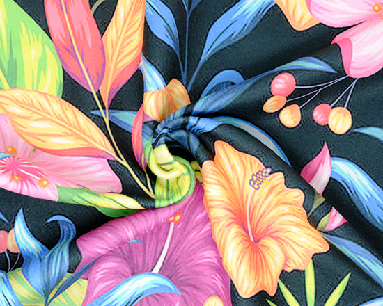 immagini stampate su sciarpa in pile