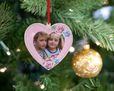 Cuore di Natale Cuore con pois