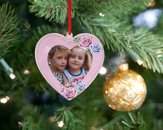 Cuore di Natale Cuore con pois