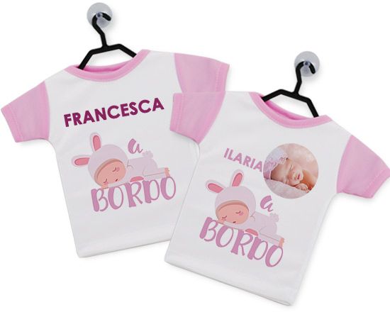 magliettina auto personalizzata