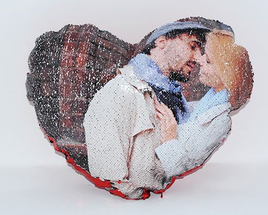 cuscino girabrilla a cuore