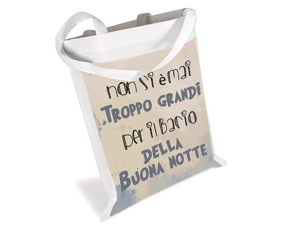 Borsa spesa Bacio della buonanotte