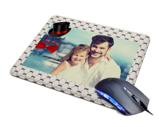 Tappetino Mouse in Pelle Ti amo papà
