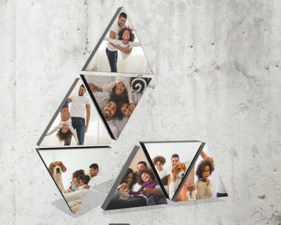 Triangoli in kapafix con le tue foto