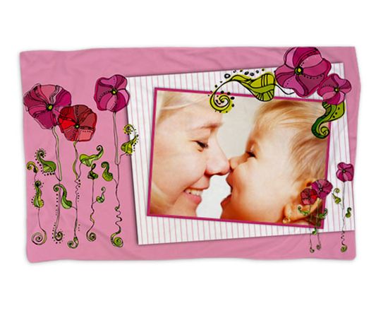 Cperta personalizzata con grafica a fiori