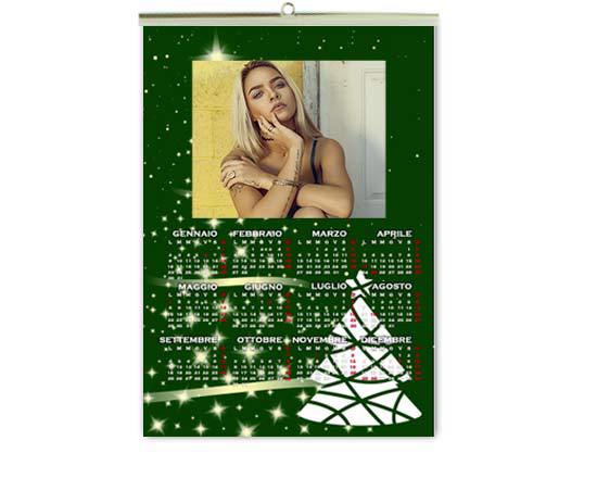 Calendario A4 Green three