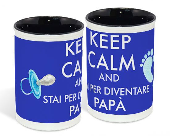 Portapenne con il Keep Calm per il papà