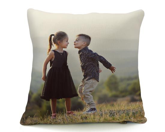 cuscino in pile personalizzato con foto