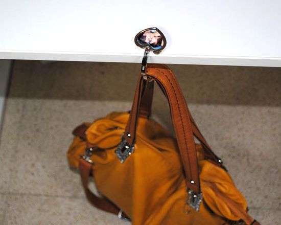 resistente ed originale: questo è il tuo poggiaborse personalizzato