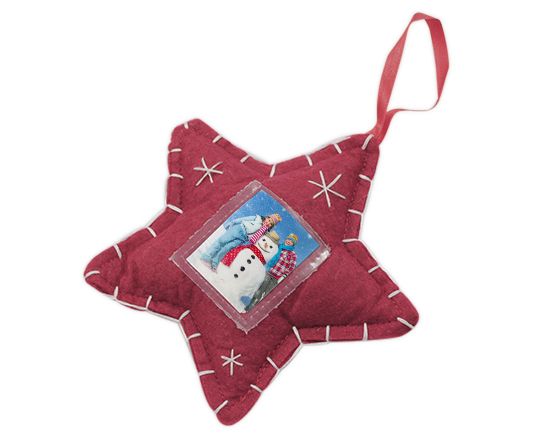 decorazione per albero stella