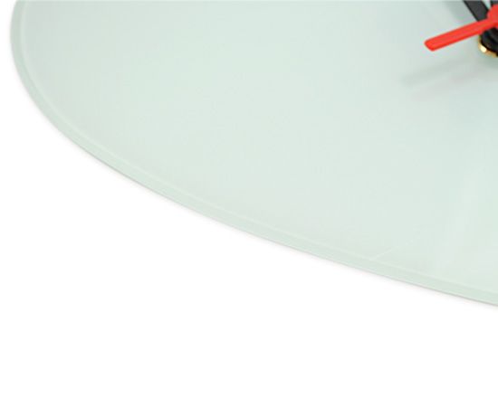 orologio in vetro cuore