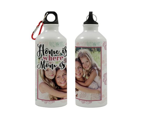 Borraccia personalizzata con grafica floreale