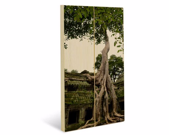 Stampa diretta su listelli verticali, con tecnica UV