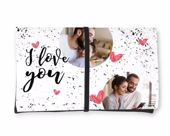 Portatabacco in poliestere con fronte e retro personalizzabili