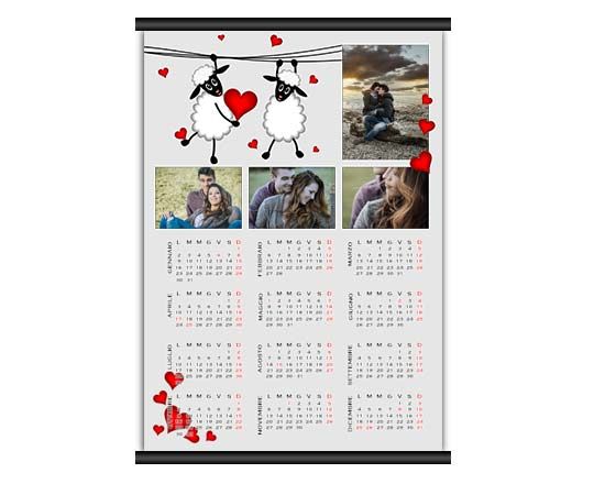 Calendario A4 Sweet sheep