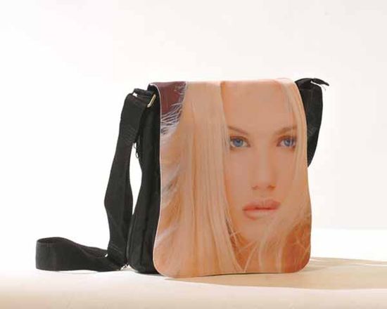 Borsa Destiny Nera con la stampa delle tue foto