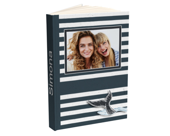 Agenda giornaliera grande con foto e nome