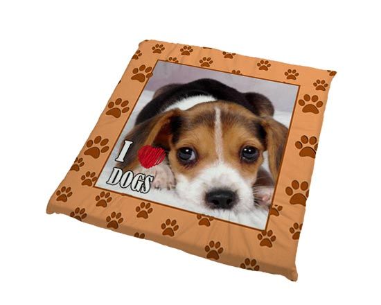 Cuscino per cani I love dog