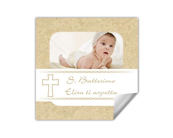 Il dolce sticker da personalizzare