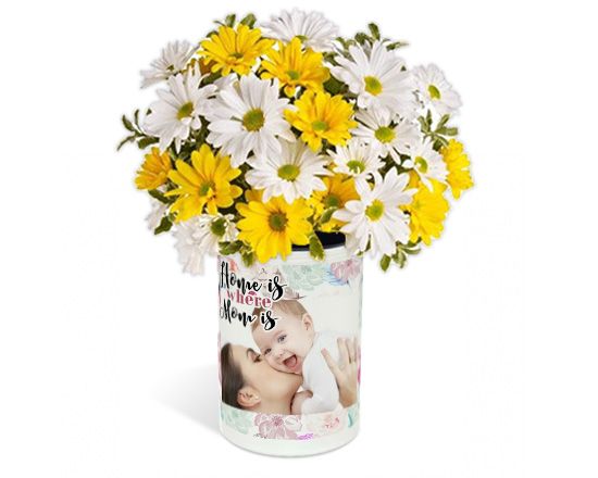 Portafiori personalizzato in ceramica