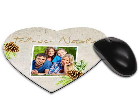 La forma a cuore per il tappetino mouse