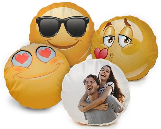 cuscino emoji personalizzato