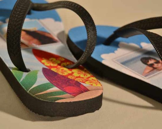 stampa infradito bimbo