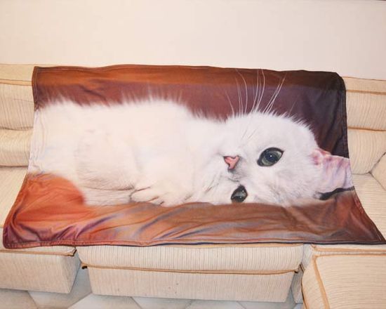 Copertina in morbido pile da sistemare su divani, poltrone