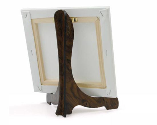 scegli l'opzione con piedistallo per esporre la tela light