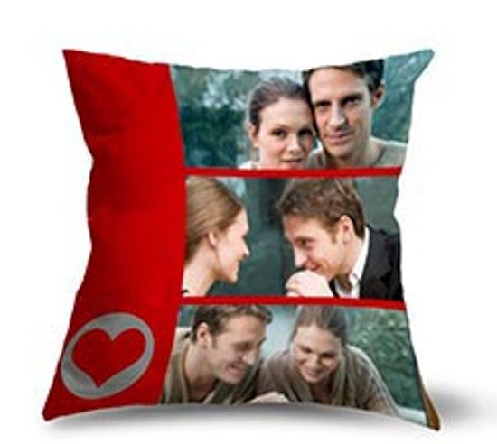 cuscino in pile con 3 riquadri