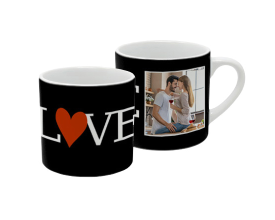 Preziosa tazzina da caffe con le tue foto