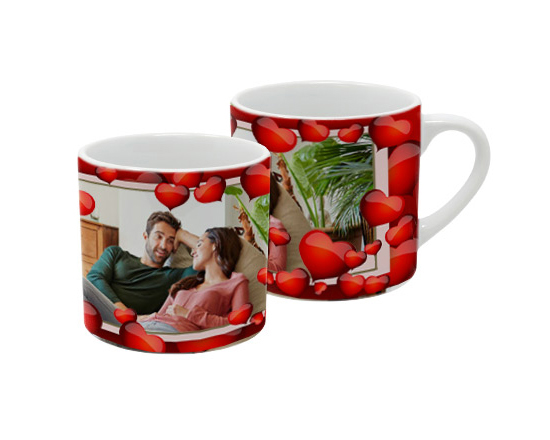 Tazza da caffè con grafiche S. Valentino